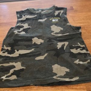 Boy’s Old Navy CamouflageTank Top